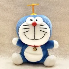 NTT ぬいぐるみ電報 ドラえもん タケコプター かわいい 昭和レトロ