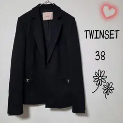 TWINSET ブラック テーラードジャケット 2026年最新】TWIN-SET レディース テーラードジャケットの人気アイテム