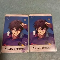 にじさんじ　佐伯イッテツ　チェキ風カード