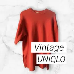 UNIQLO U チュニック レッド 五分袖 Sサイズ