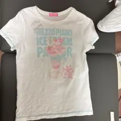 メゾピアノ 半袖 Tシャツ 160cm 中古品 メゾピアノ✨️】Mezzo Piano 半袖 Tシャツ 160 キッズ トップス