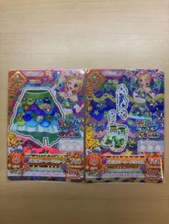 アイカツカード　ビビットキス　2枚セット