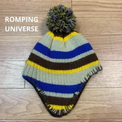 ROMPING UNIVERSE ランピングユニバース　ニット帽　 S