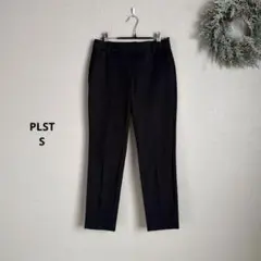 PLST スティックパンツ　コットンブレンド　ブラック　S⚪︎2306002
