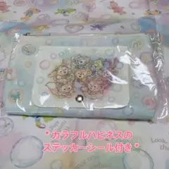 ダッフィー＆フレンズ　20周年 カラフルハピネス おてふきキャリー