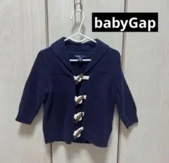 baby GAP 90cm ネイビー　ニットアウター　秋春