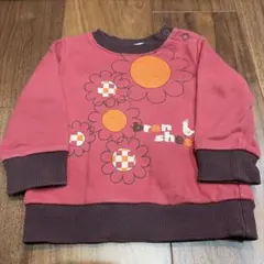 BRANSHE 花柄トレーナー 80
