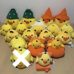 キイロイトリ ぬいぐるみ 17点 묶음 판매