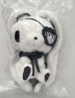 新品】汎用うさぎ 手乗り鎮座ぬいぐるみ Eyepatch Ver White - メルカリ