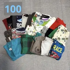 子供服　まとめ売り　男の子　24点　夏物　冬物　MIX セットアップ　100