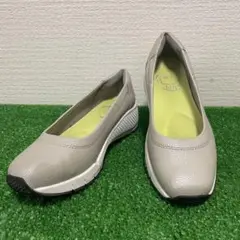 fitfit fitform シャンパン　レザー　スリッポン　スニーカー