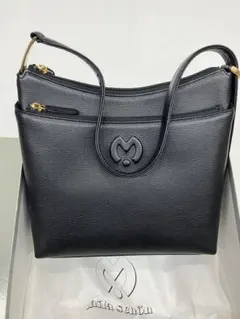 mila schon ミラショーン　ワンショルダーバッグ ブラック　レザー