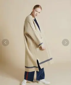 【F/CE.】 ロング カーディガン ベージュ