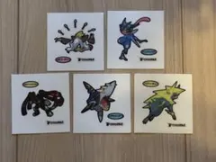 ポケモンパンデコキャラシール 2018ピカチュウプロジェクトXYZ【バラ売り可】