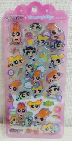 正規品　ドロップジェリーシール　パワーパフガールズ　パワパフ