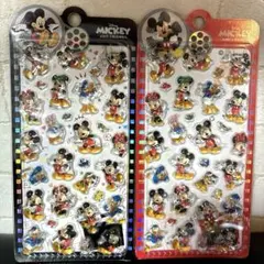 【海外正規品】ディズニー　立体シール ボンボンドロップシール 2枚セット
