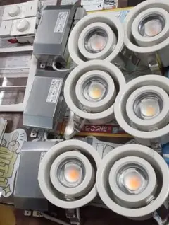 埋め込み型KOIZUMI LED照明器具 6個セット 2700K