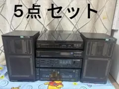 KENWOOD KS 1001 コンポ 本体 スピーカーセット - メルカリ