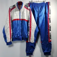 90s PUMA プーマ セットアップ ヒットユニオン ナイロンジャケット