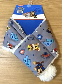 新品　パウパトロール　ネックウォーマー　マフラー　グレー