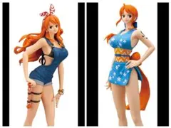 ワンピース グリッター&グラマーズ ナミ 2体セット おナミ プライズのサムネイル