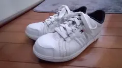 ☆Tommy Hilfiger ホワイト スニーカー　US8 26.0 中古☆のサムネイル