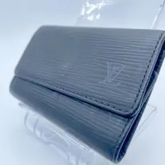 ヴィトン　エピ　キーケース6連 キーホルダー　M63815 黒　男女兼用