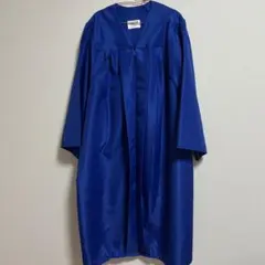 Jostens ガウンスタイル ロングワンピース ブルー ゆったり