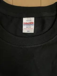 新品★XXL★United Athle黒半袖Tシャツ5001-01★ブラック