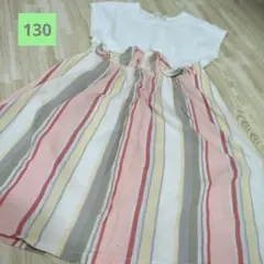 la poche biscuit ノースリーブワンピース 130