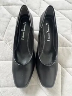 Romeo Valentino レディース パンプス 22.5cm 黒 ビジネス