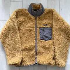 パタゴニア レトロ テキーラゴールド ボアジャケット フリース