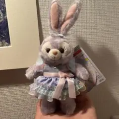 新品 タグ付き ディズニーシー ステラルー ぬいぐるみバッジ
