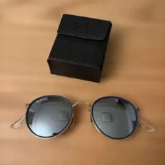 Ray-Ban ラウンドサングラス シルバー
