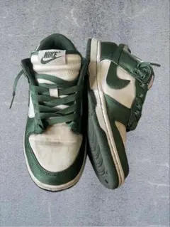 Nike スニーカー グリーン/ホワイト