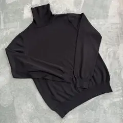 BEAMS F 21ゲージ メリノウール タートルネック ニット　セーター