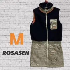ROSASEN ゴルフウェア ボアベスト キルティングワンピース Mサイズのサムネイル