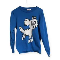 犬のイラスト ニットセーター