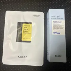 cosrx　UVクリーム　パック