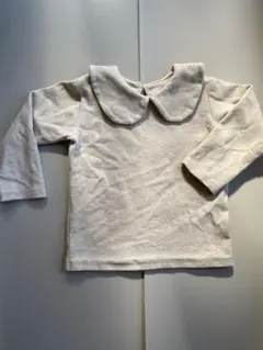 Aosta 襟付き長袖カットソー クリーム　100 XL