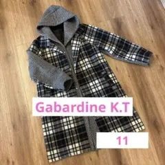 Gabardine K.T 2wayコートチェック柄 サイズ11のサムネイル