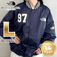 韓国限定 ノースフェイス スポーティ ボンバージャケット ネイビー L