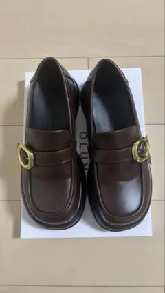 OLUN nuance buckle loafer/ニュアンスバックルローファー - メルカリ