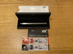 【未使用に近い・極美品】MONTBLANC モンブラン 2色ボールペン Sライン