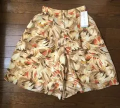 新品未使用RENOWN レナウン SURE LADY 膝丈　キュロットスカート