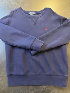 140cm Polo Ralph Lauren ネイビー トレーナー