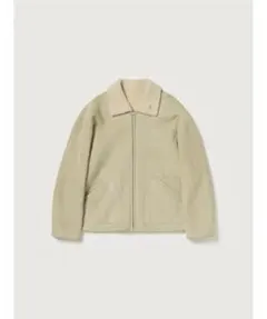 AURALEE / MERINO MOUTON ZIP BLOUSON