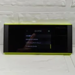 【ジャンク】WiMAX 2+ モバイルルーター W05 本体