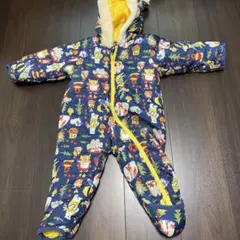 美品⭐︎ベビー　スノーウエア ジャンプスーツ 80 ダウン アウター 防寒