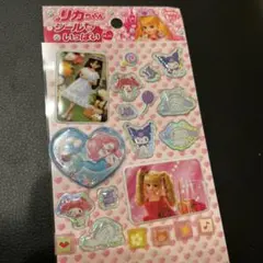 シール　おすそ分け　ウォーターシール　リカちゃん　サンリオ　クロミ　シナモン